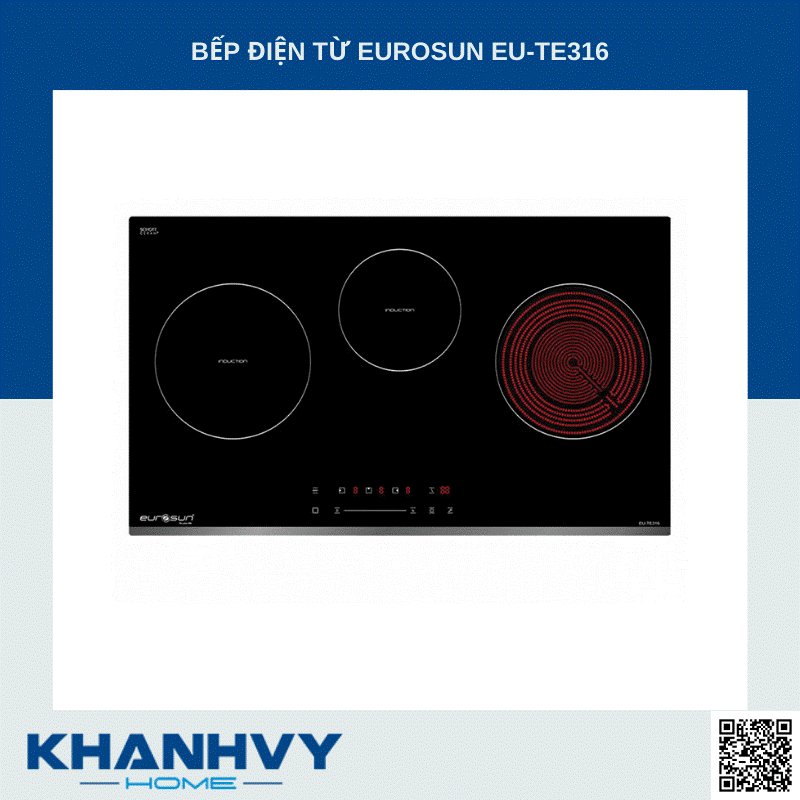 Bếp điện từ Eurosun EU-TE316 tại Khánh Vy Home