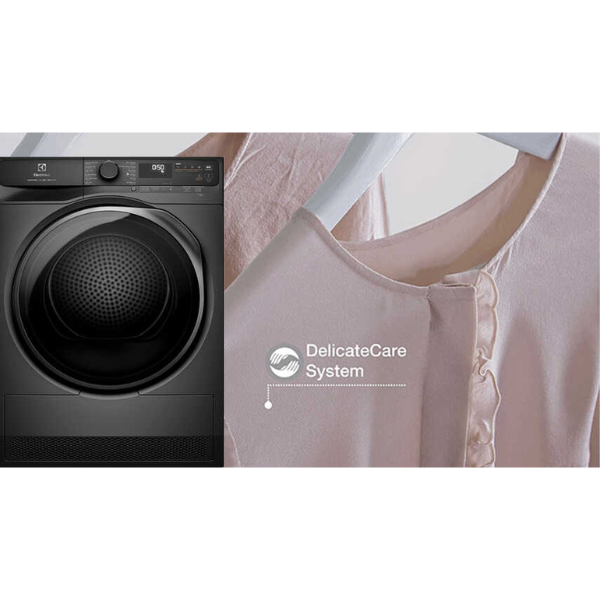 Máy sấy bơm nhiệt 9kg Electrolux EDH903R7SC
