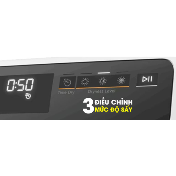 Máy sấy bơm nhiệt 9kg Electrolux EDH903R7SC