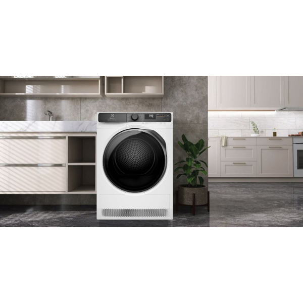 Máy sấy bơm nhiệt 9kg Electrolux EDH903R7WC