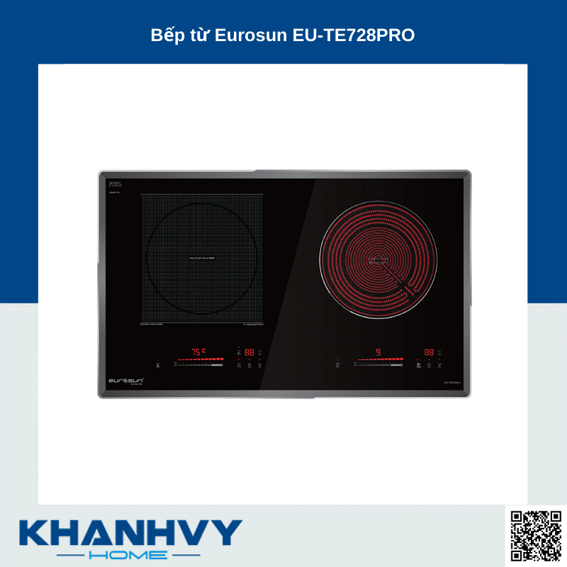Bếp điện từ Eurosun EU-TE720PRO tại Khánh Vy Home