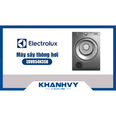 Máy sấy thông hơi Electrolux EDV854N3SB 8.5kg