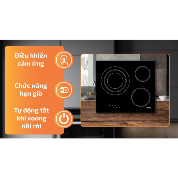 Bếp điện 3 vùng nấu Hafele HC-R603P 536.01.741