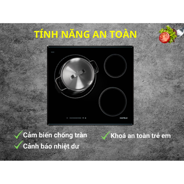 Bếp điện 3 vùng nấu Hafele HC-R603P 536.01.741