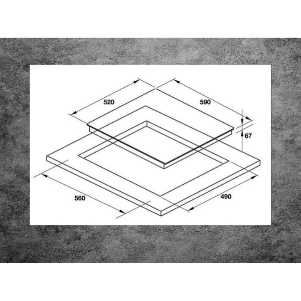 Bếp điện 3 vùng nấu Hafele HC-R603P 536.01.741