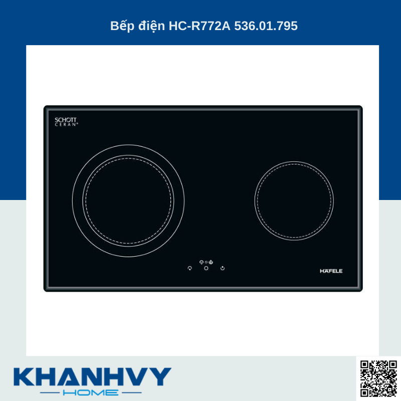 Bếp điện HC-R772A 536.01.795 thương hiệu uy tín, chất lượng