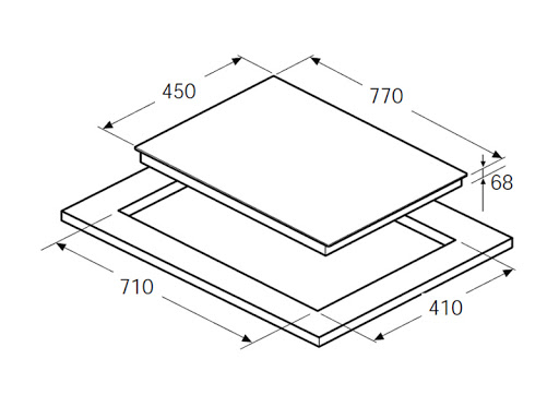 Thông số kỹ thuật của bếp điện HC-R772A 536.01.795