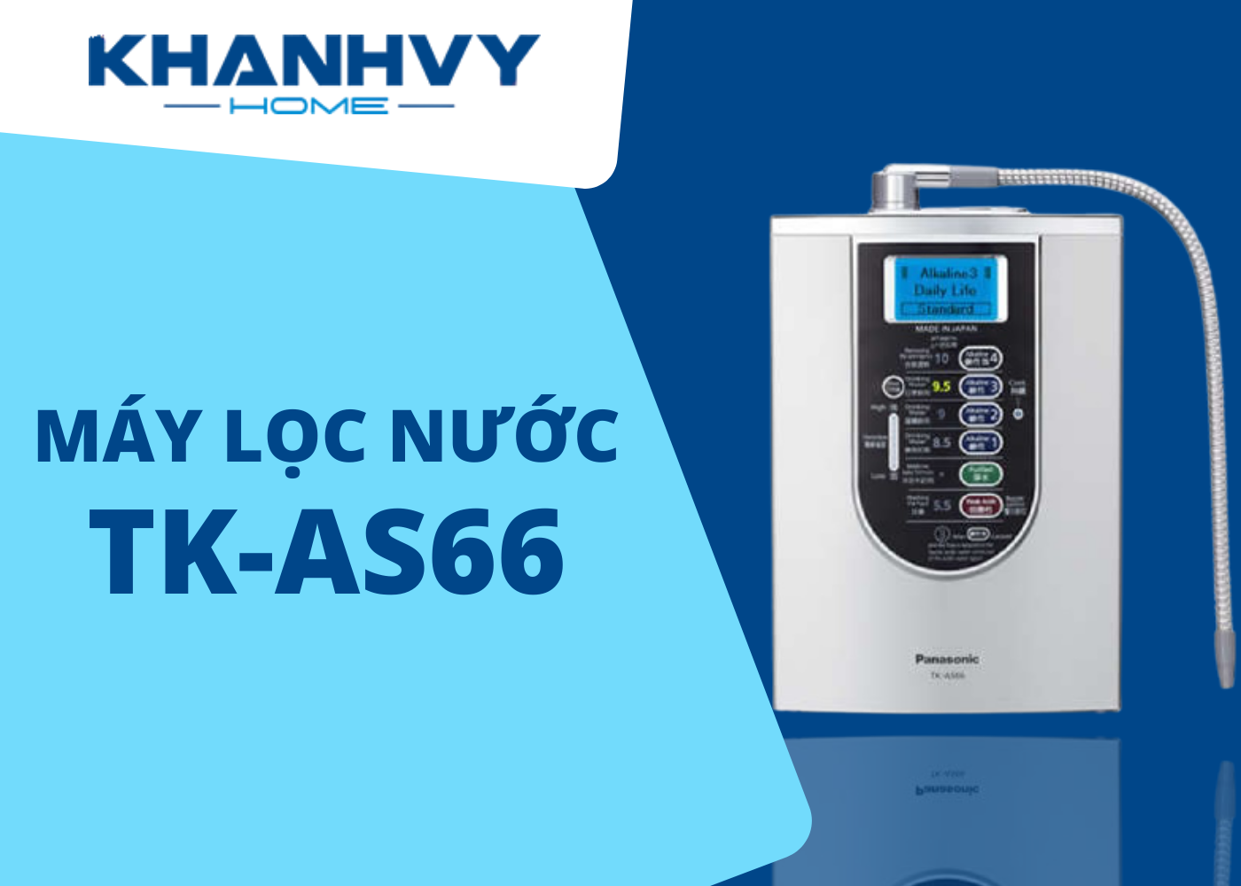 Máy điện giải kim loại kiềm  Panasonic TK-AS66