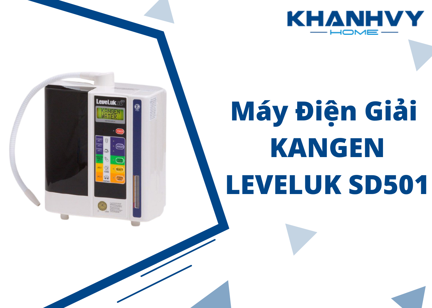 Máy lọc nước ion kiềm Kangen Leveluk SD501