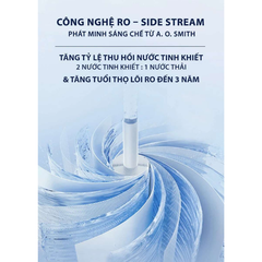 Máy lọc nước đặt gầm AOSmith LUX-AOU800HOT