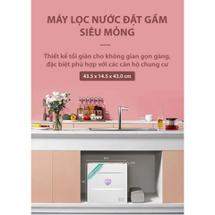 Máy lọc nước đặt gầm AOSmith LUX-AOU800HOT
