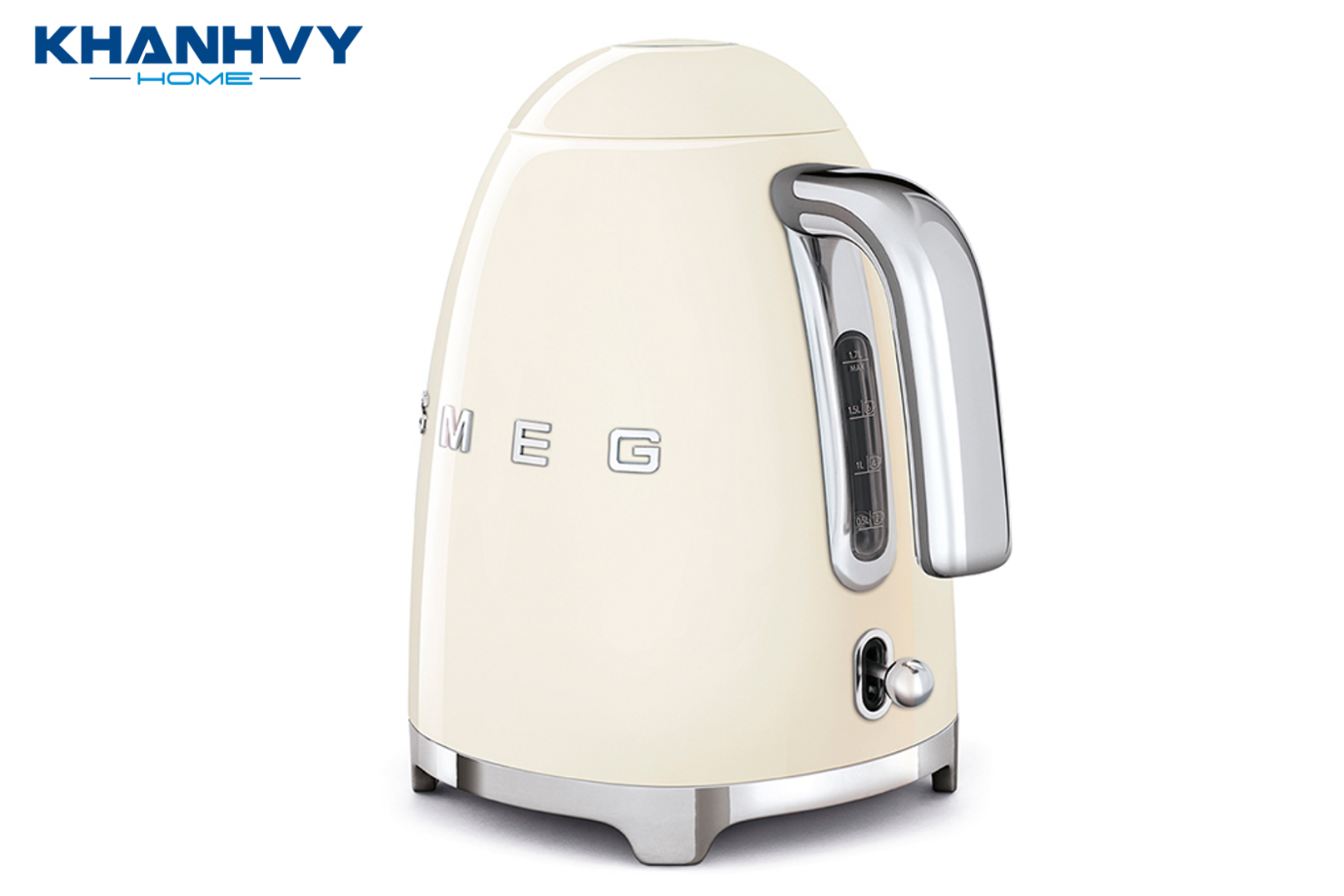 Ấm đun được trang bị thang đo mực nước để dễ dàng quan sát và đo lường mực nước bên trong