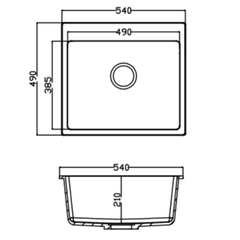 Chậu đá Maadela MDS-A5449B