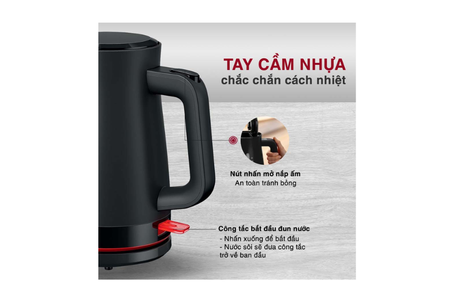 Ấm đun nước Bosch TWK3M123