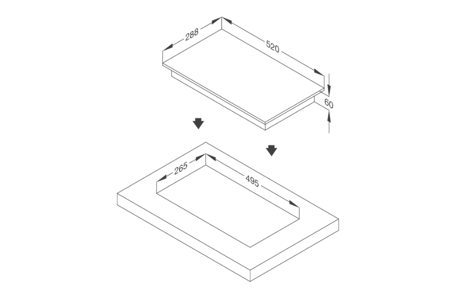 Bếp từ domino Malloca MDI 302 FZ 2 từ
