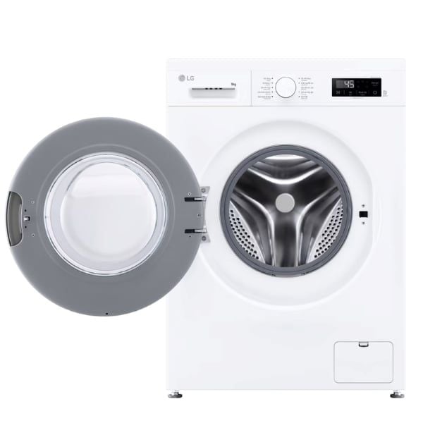 Máy giặt LG FB1209S6W lồng ngang Inverter hơi nước 9kg màu trắng