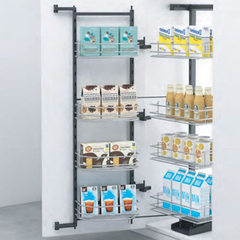 Tủ khô nan dẹt Eurogold 4 tầng cánh mở EKD12445