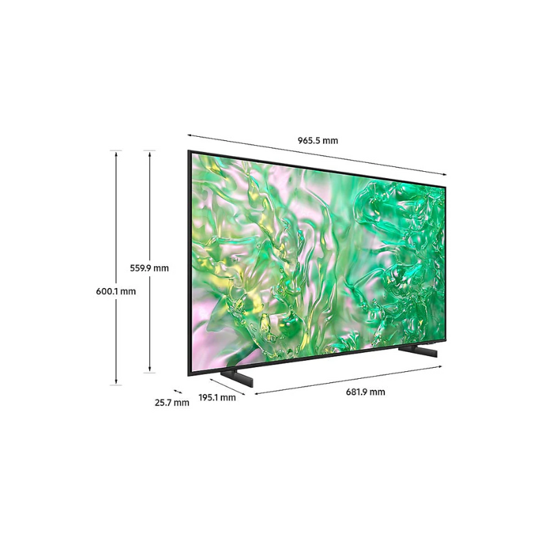 Smart Tivi 85 Inch Crystal UHD DU8000 4K Samsung UA85DU8000KXXV