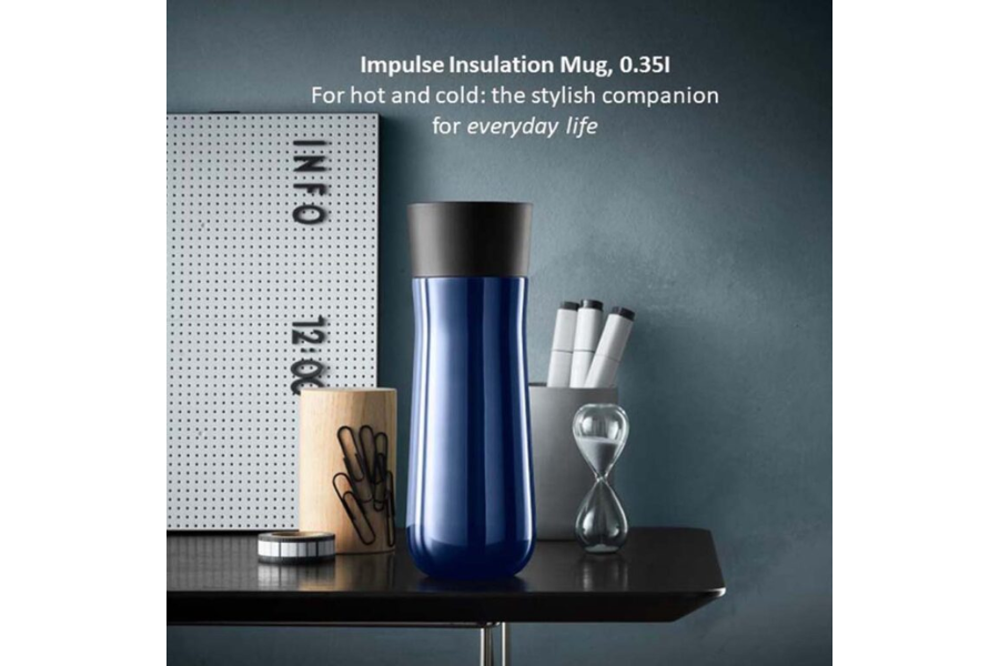 Bình giữ nhiệt chân không màu xanh WMF 0690926600 350ml