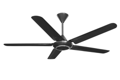 Quạt trần Asia Lighting QT06-Đ-01 cánh màu đen huyền bí