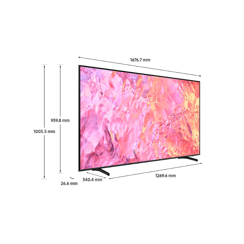Smart Tivi 75 inch QLED 4K QE1C và Loa thanh Q-series HW-Q60C Samsung F-QA75QE1CQ60C