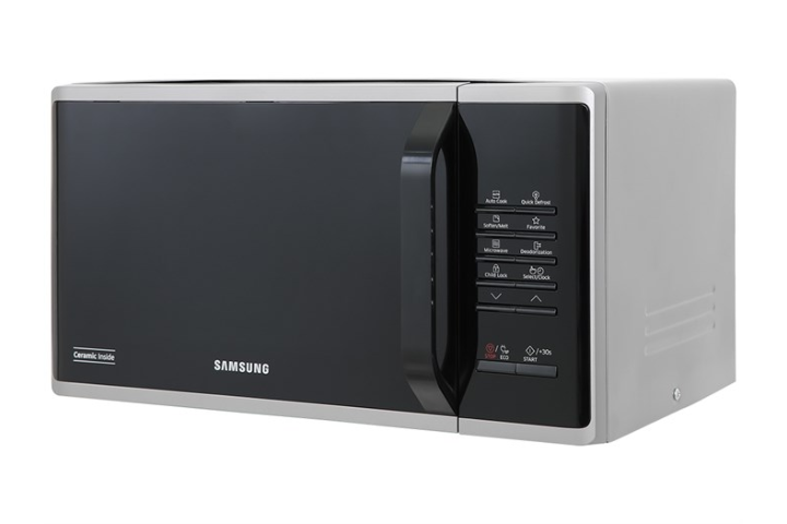 Lò vi sóng Samsung MS23K3513AS chế độ rã đông nhanh 23L màu bạc