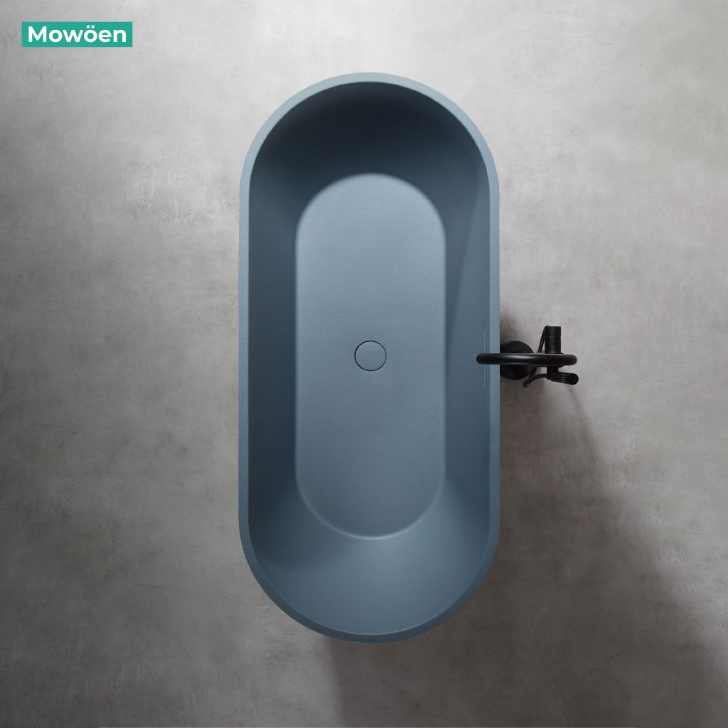 Bồn tắm đá MOWOEN MW002-Matt Gray