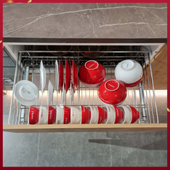 Bộ rổ chén dĩa Hafele KOSMO CAPPELLA 549.08.014