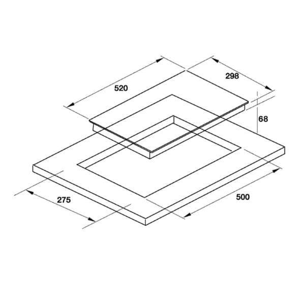 Bếp từ Hafele HC-I302B 536.01.670