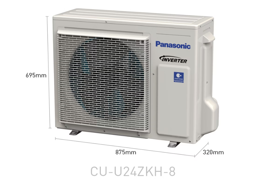Máy lạnh Panasonic CU/CS-U24ZKH-8 Inverter 1 chiều 20.800 BTU 2.5HP