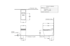 Bàn cầu 1 khối Cotto C10147 nắp đóng êm