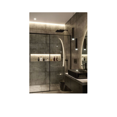Gương chữ nhật khuôn viền nhôm decor Maamo MCNTĐ