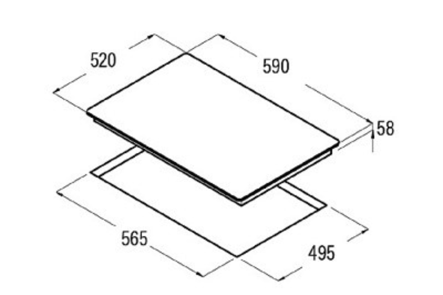 Bếp từ Cata IB6203BK 08073400