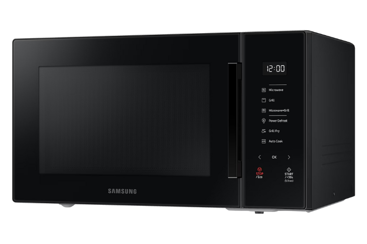 Lò vi sóng Samsung MG30T5018CK công nghệ chiên nướng Grill Fry 30L màu đen