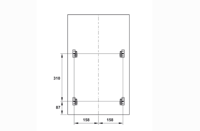 Thùng rác gắn cánh Hafele Kosmo Viola 503.48.505