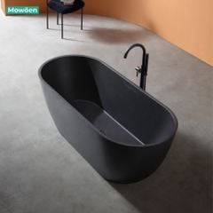 Bồn tắm đá MOWOEN MW002-Matt Black