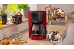 Máy pha cà phê phin Bosch TKA2M114 màu đỏ