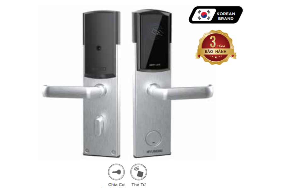 Khóa cửa Hyundai HY-HL01 Silver