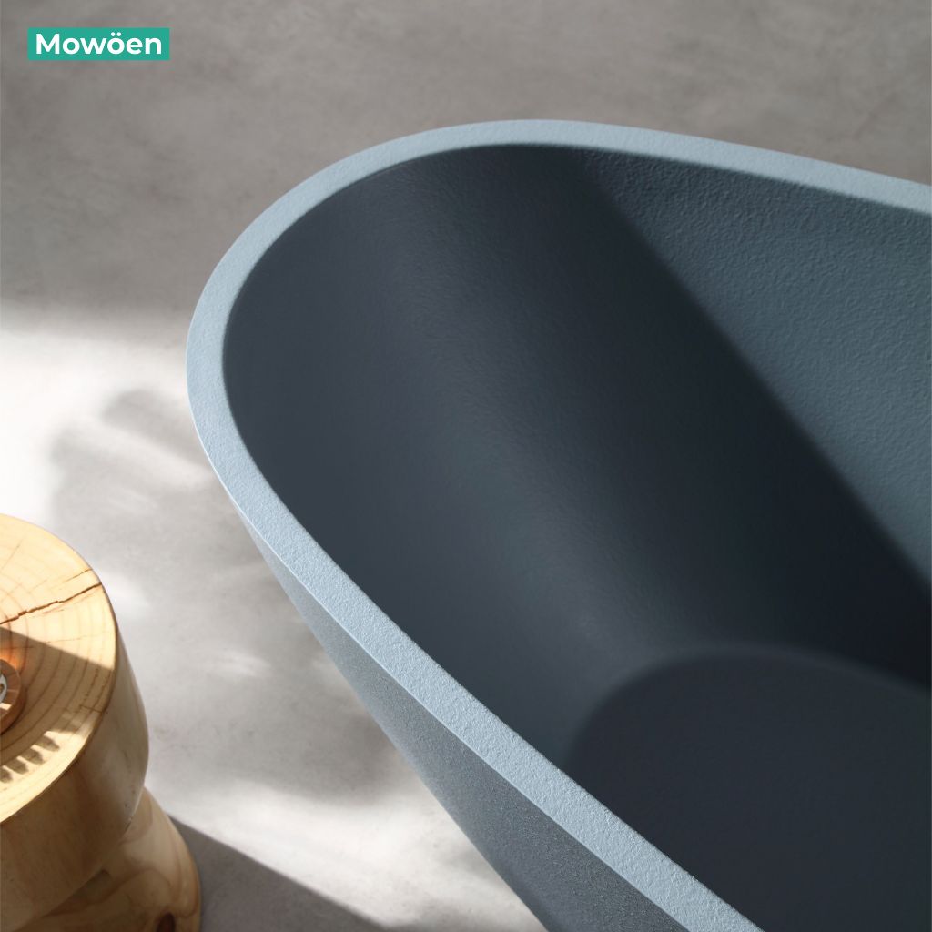 Bồn tắm đá MOWOEN MW003-Matt Gray