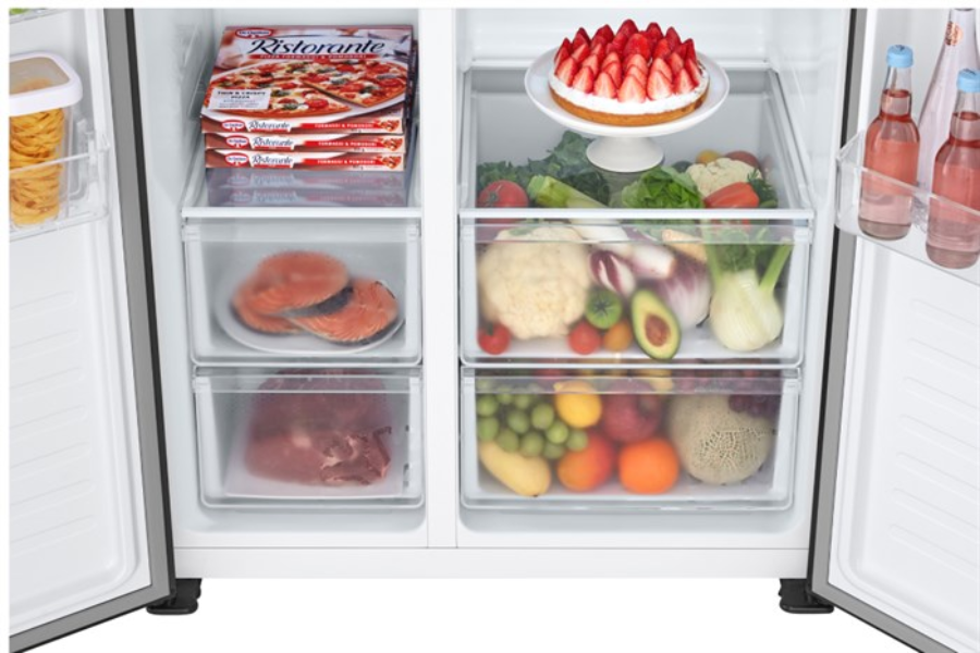 Tủ lạnh LG GR-B256BL Side By Side 519 lít