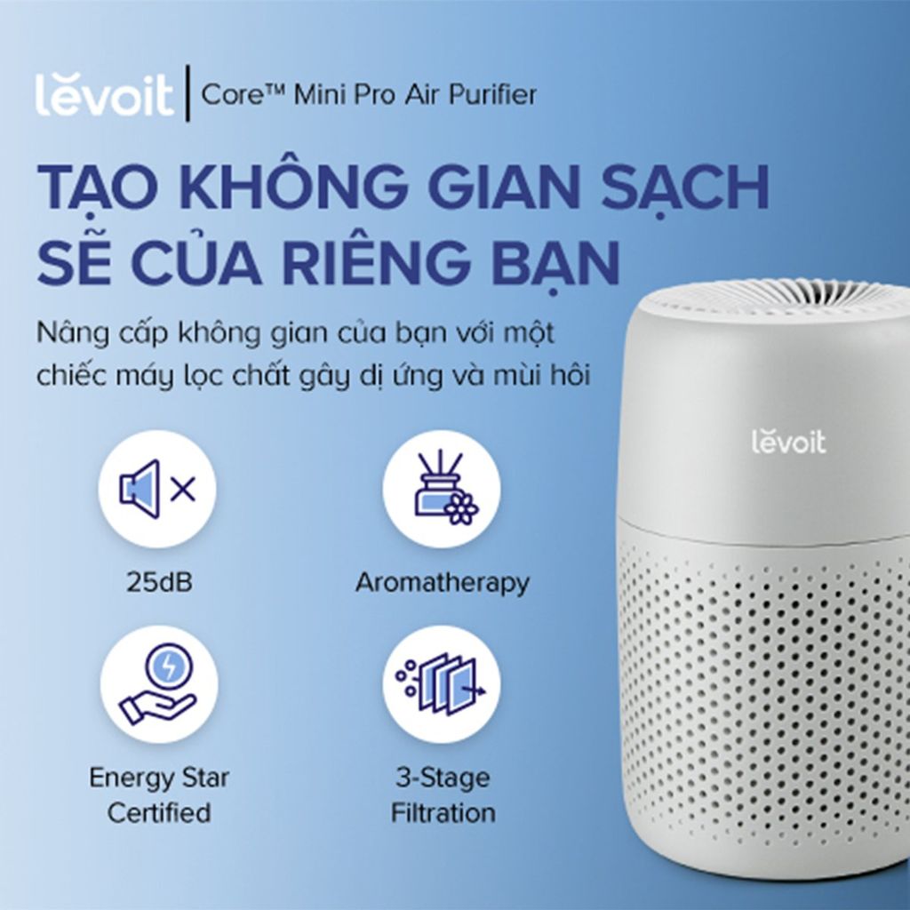 Máy lọc không khí Levoit Core Mini Pro