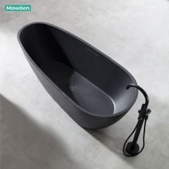 Bồn tắm đá MOWOEN MW003-Matt Black