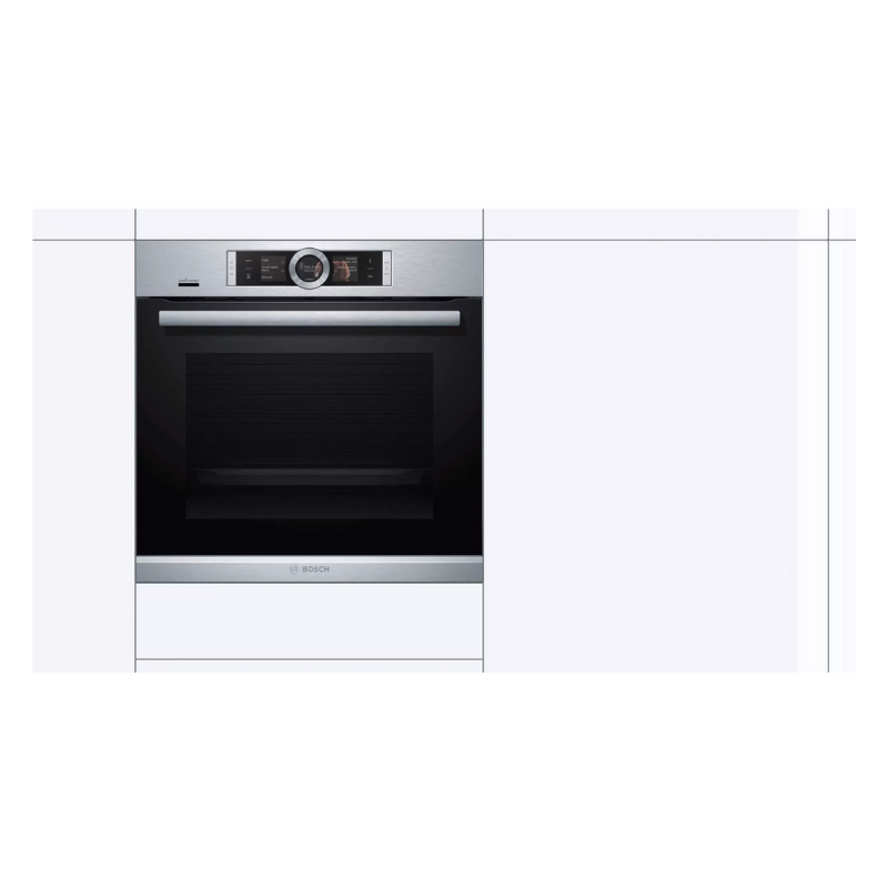 Lò nướng Bosch HBG6764S6B home connect Series 8