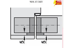 Bản lề âm 3D Hafele 924.17.323 TE540 A8