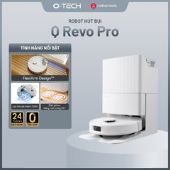 Robot hút bụi lau nhà Roborock Q Revo Pro (màu đen)