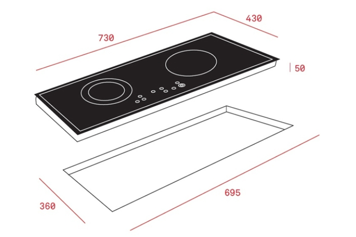 Bếp từ Teka IR 721 10210116