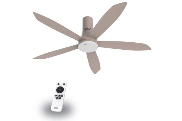 Quạt trần Gcool Copter 05 Plus RL VN011402518 5 cánh nâu