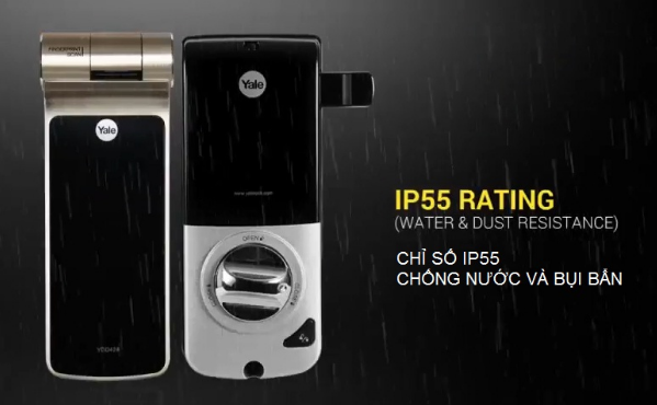 Khóa cửa vân tay Yale YDD424+ với vô số chức năng tiện ích