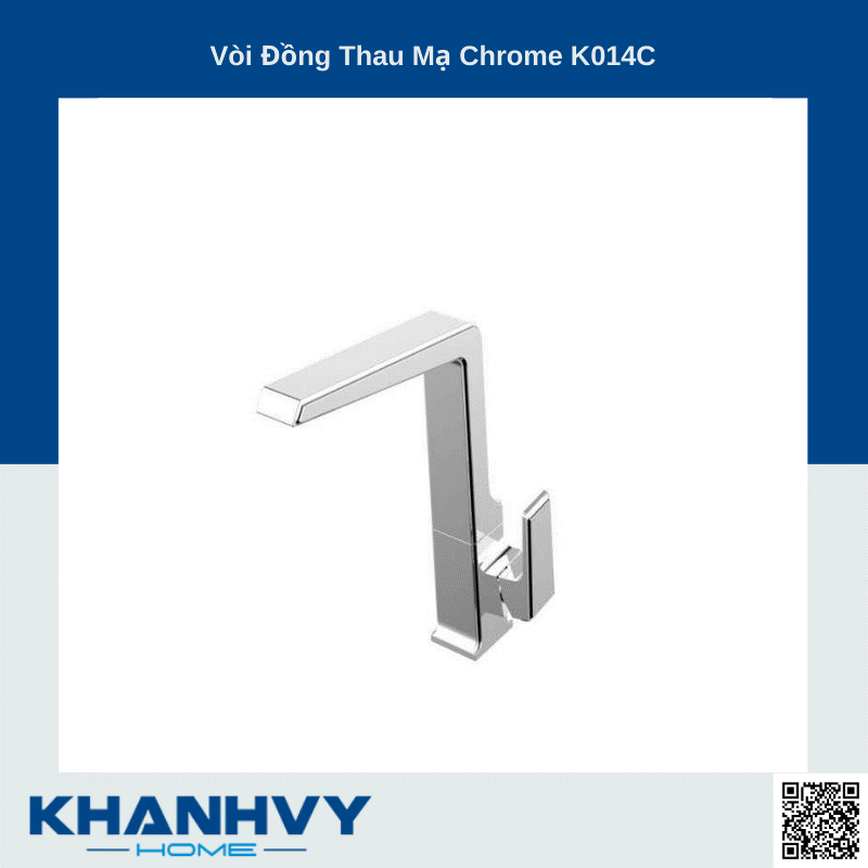 Sản phẩm vòi Đồng Thau Mạ Chrome K014C