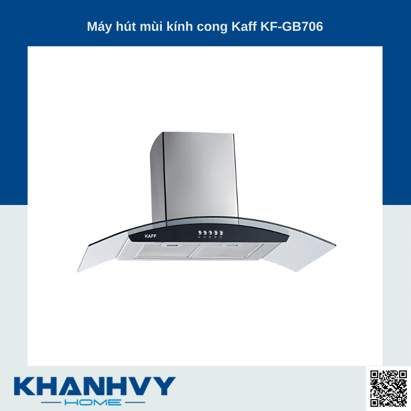 Máy hút mùi Kaff KF-GB706 phù hợp với mọi gian bếp trong gia đình